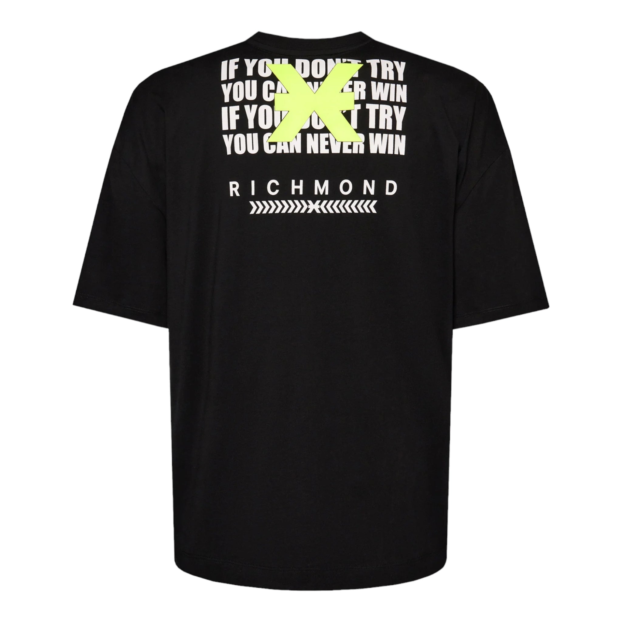 T-Shirt Over Hugly Nera UMP24059TS John Richmond