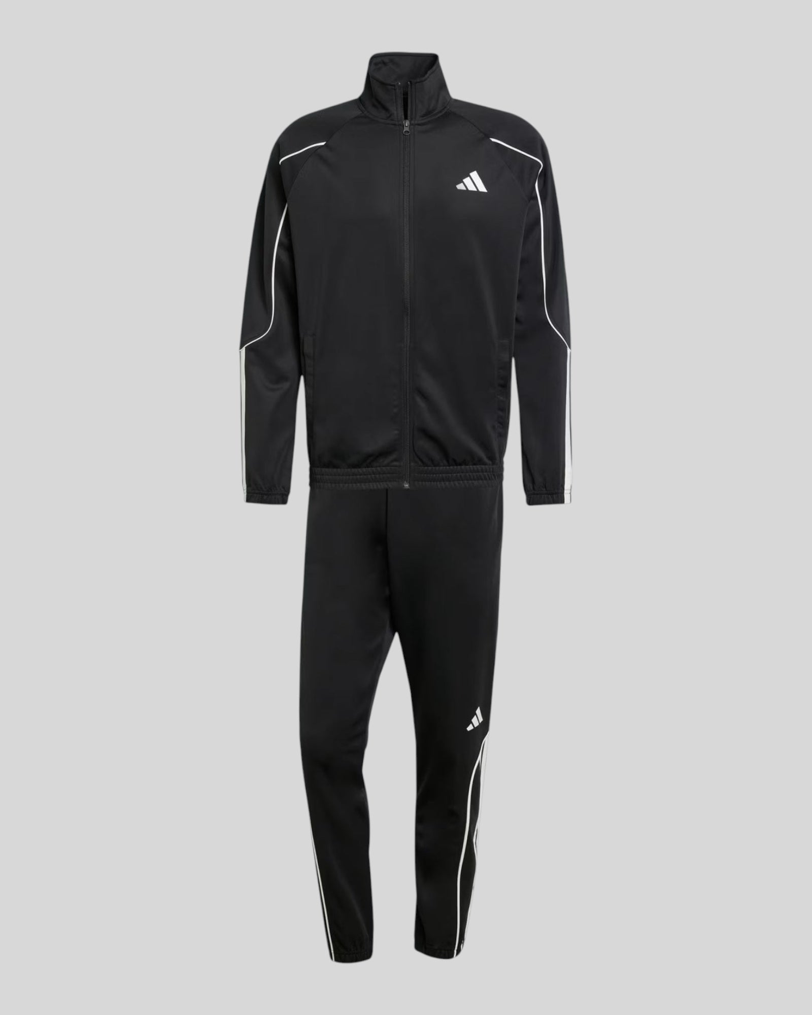 Tuta Completa 3 Stripes Stadium Track Suit Nero JN1817 Adidas
