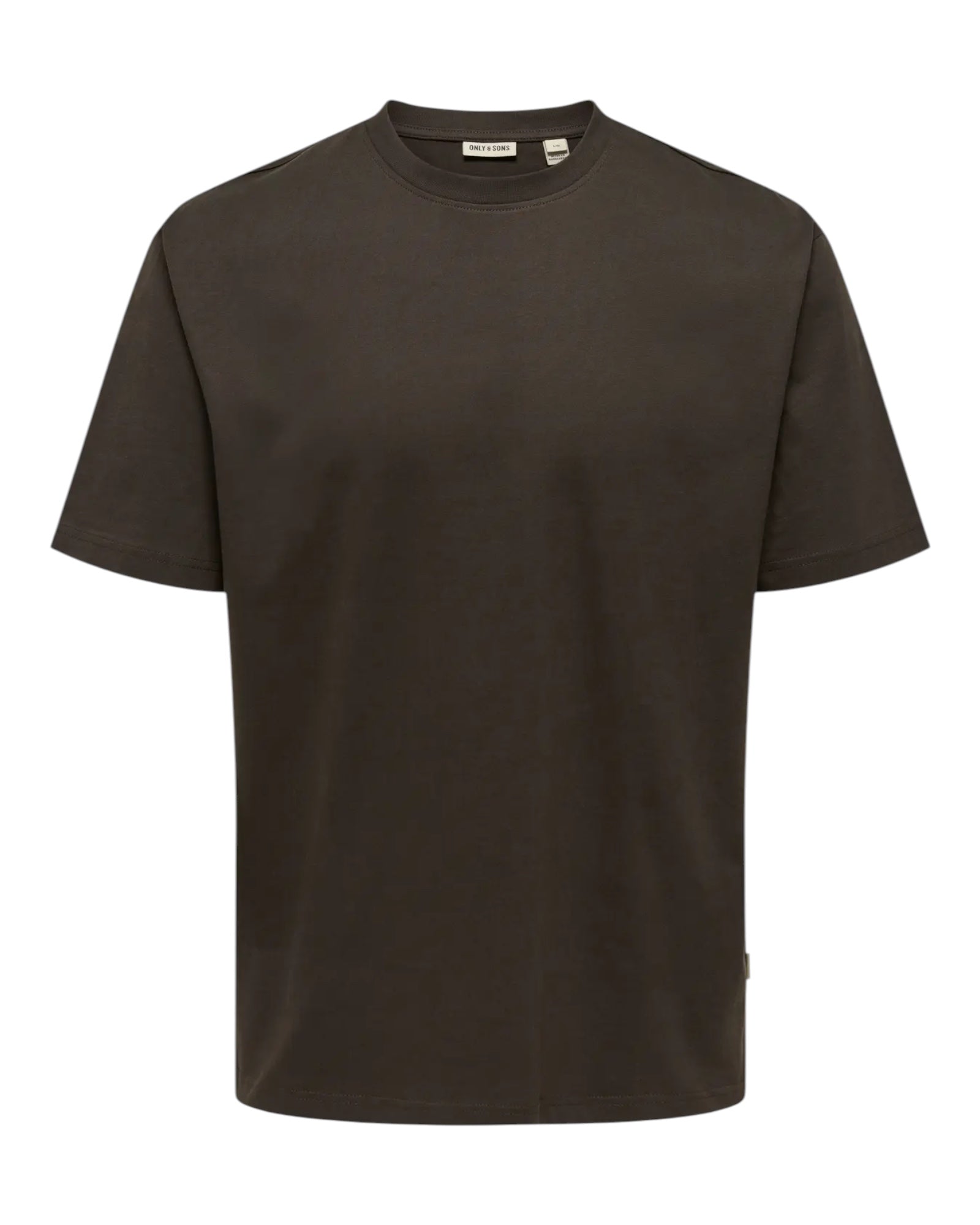 T-Shirt Basic Ons Fred Life Relaxed SS Tee Mulch 22022532