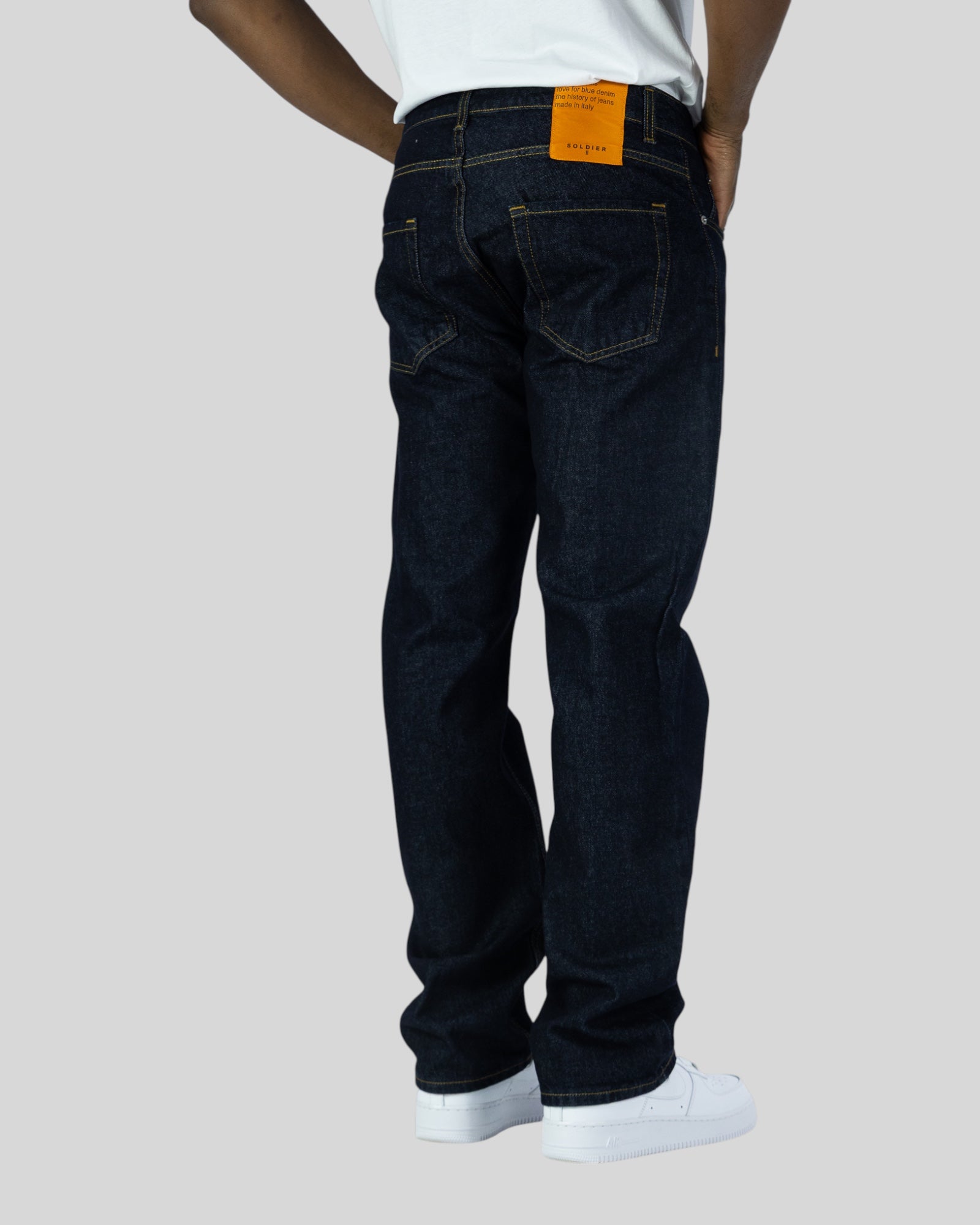 Jeans 5 Tasche Baggy Lav 00B Soldier