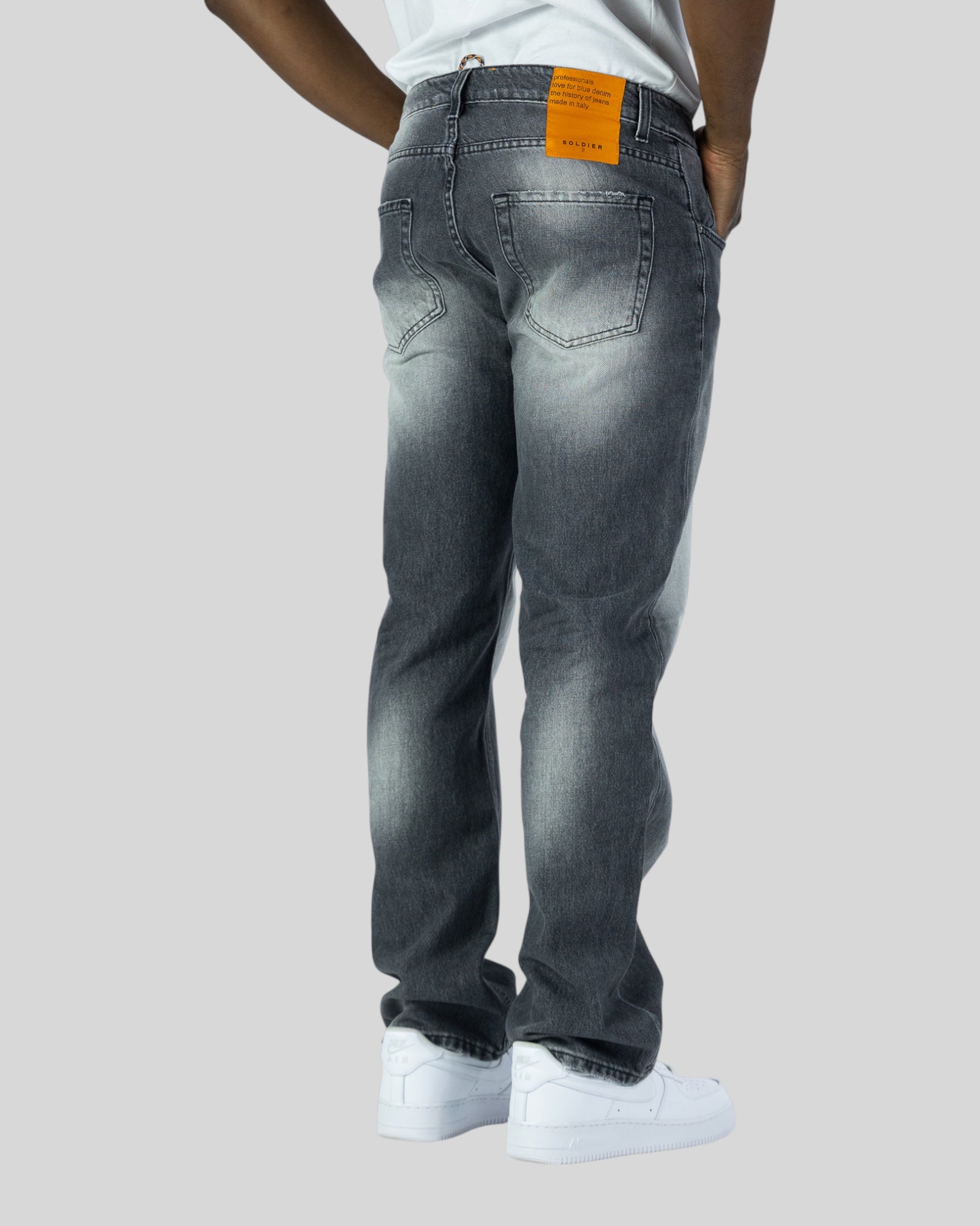 Jeans 5 Tasche Baggy Lav 635N Soldier