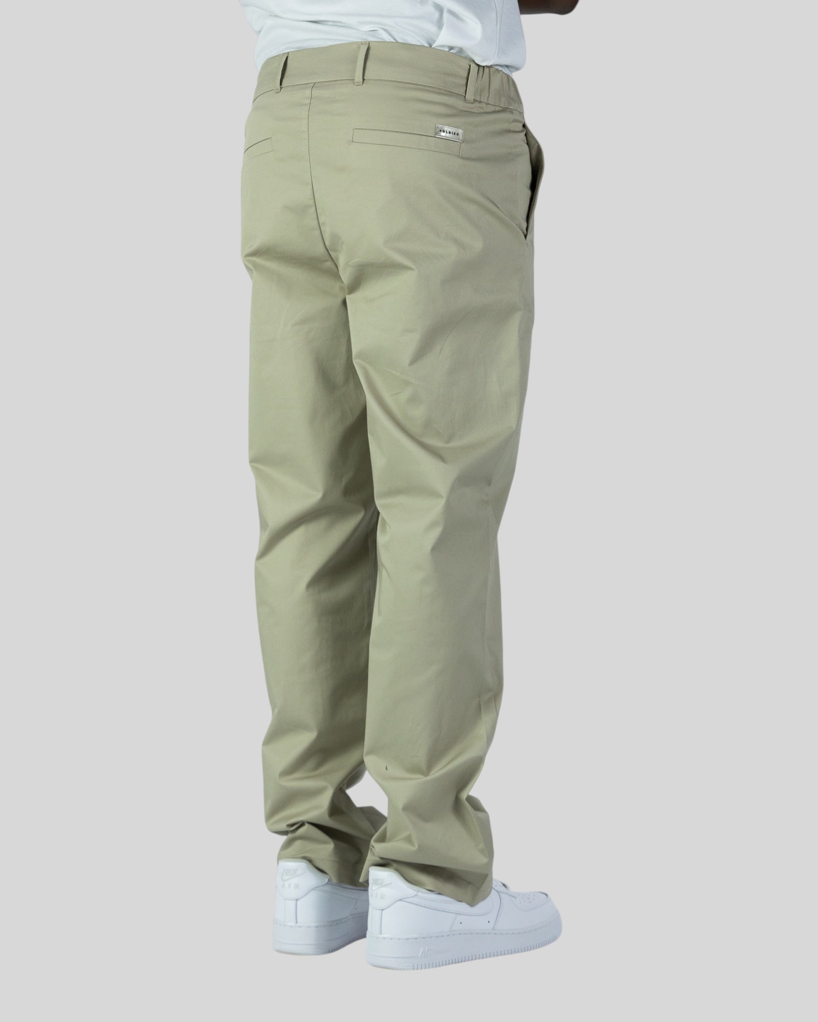 Pantaloni Chino Baggy Beige Sol-68 Soldier