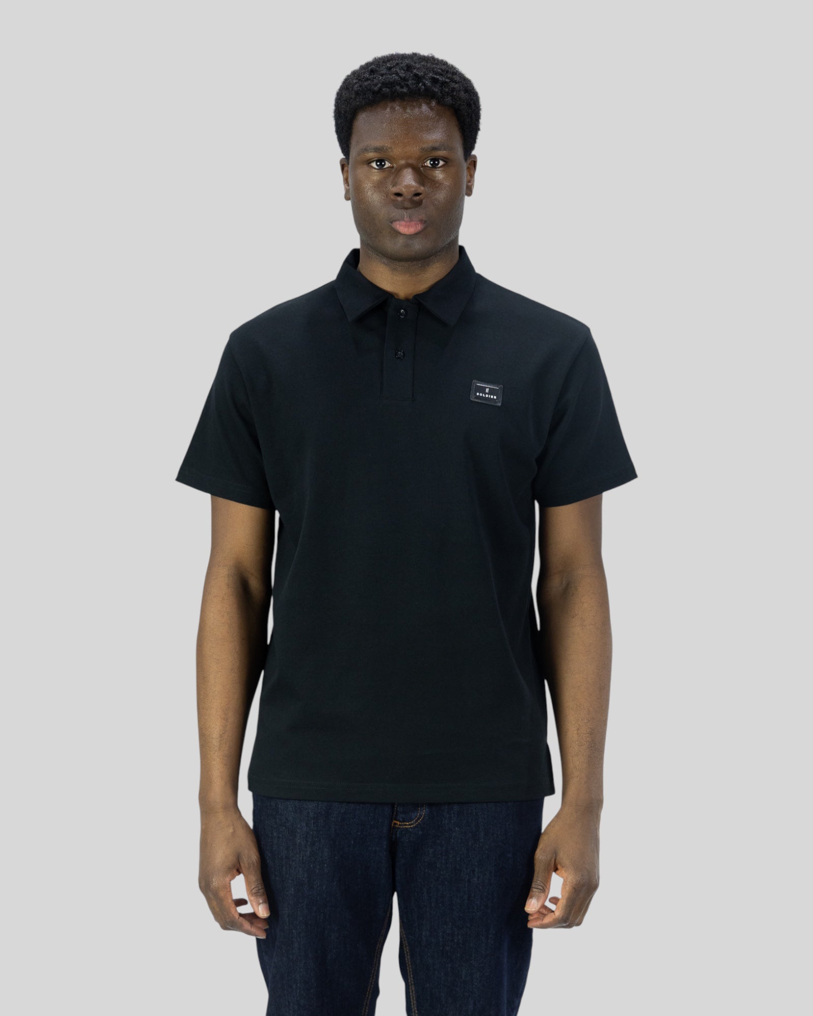 Polo Patch Sol-49 Nera Soldier