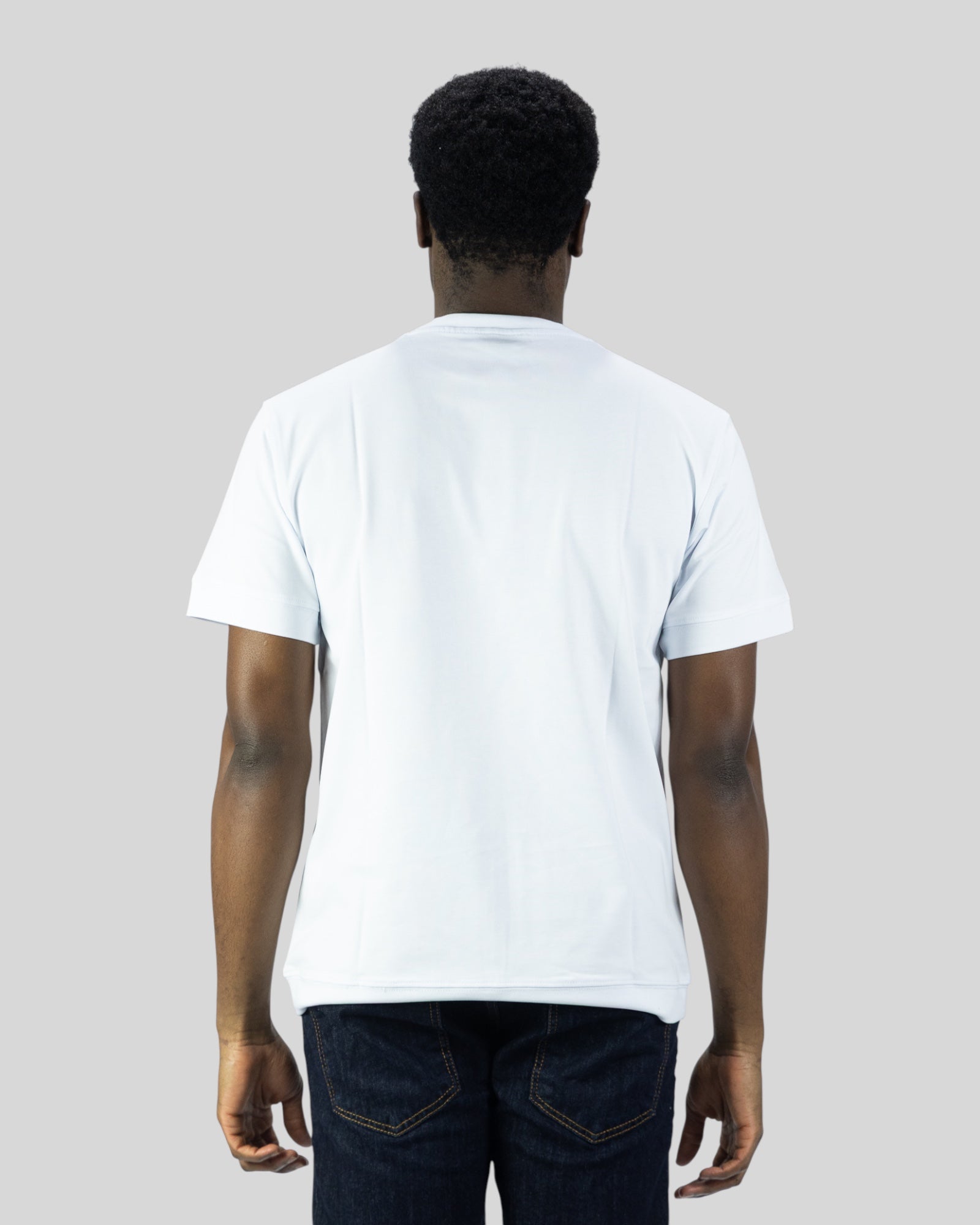 T-Shirt Patch Sol-33 Bianco Soldier