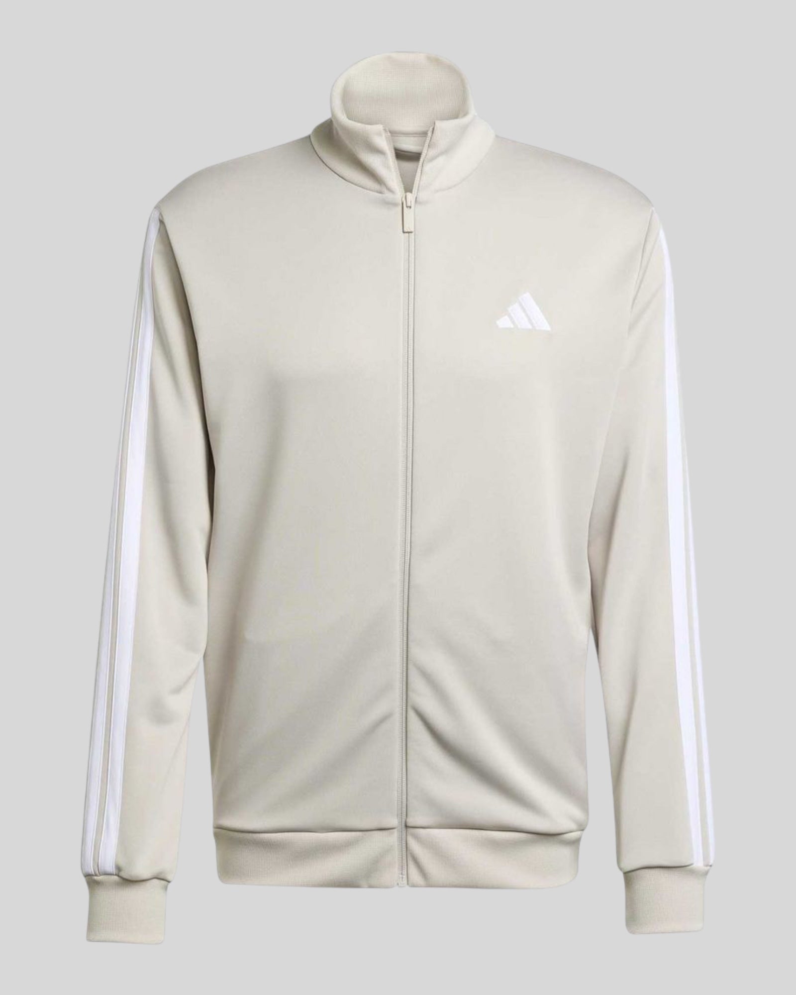 Tuta Completa M 3 Stripes French Terry Tracksuit Beige JX5519 Adidas