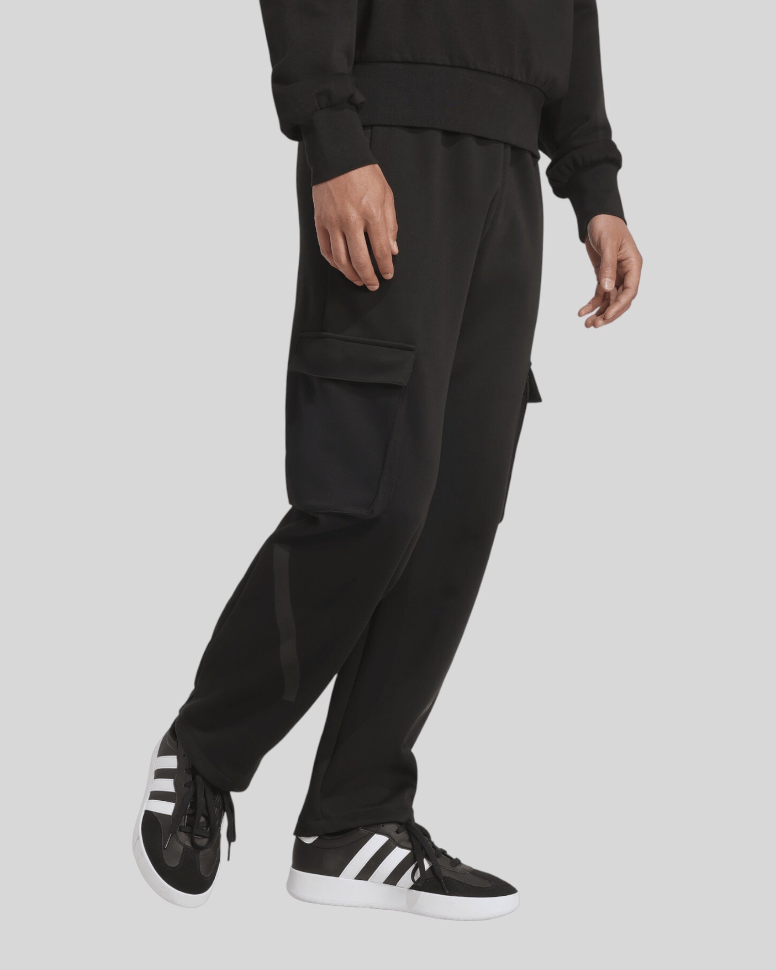 Pantalone Tuta Cargo ZNE Open Loose Fit Nero JM6057 Adidas