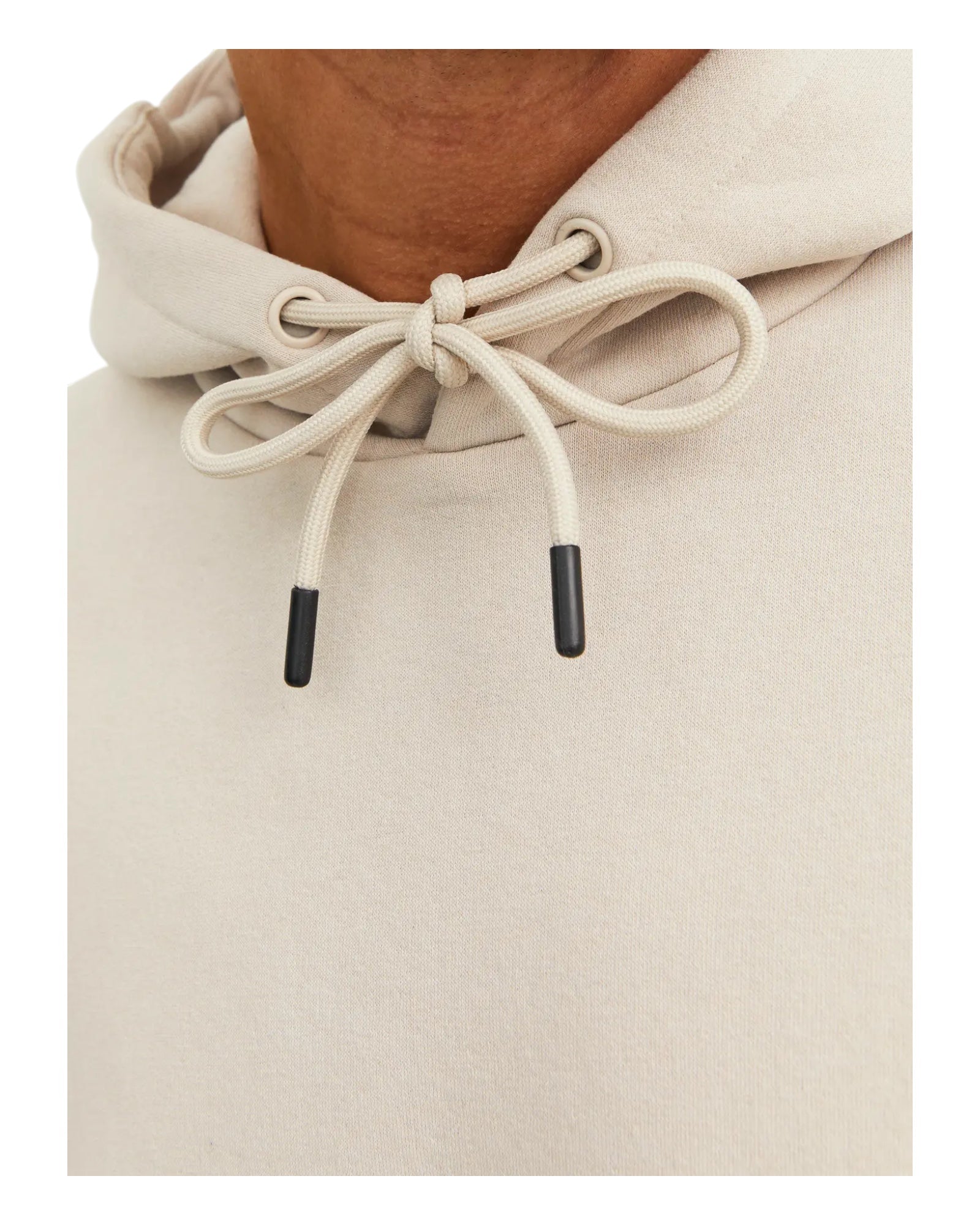 Felpa Con Cappuccio Basic Jjbradley Sweat Hoodie Moonbeam 12249340 Jack & Jones