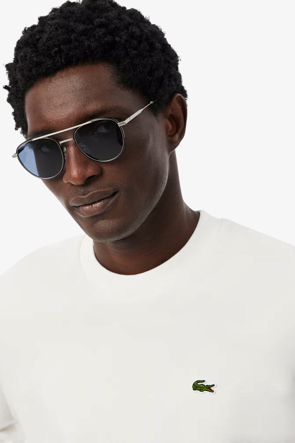 Felpa Lacoste SH8868-00-70V Bianco