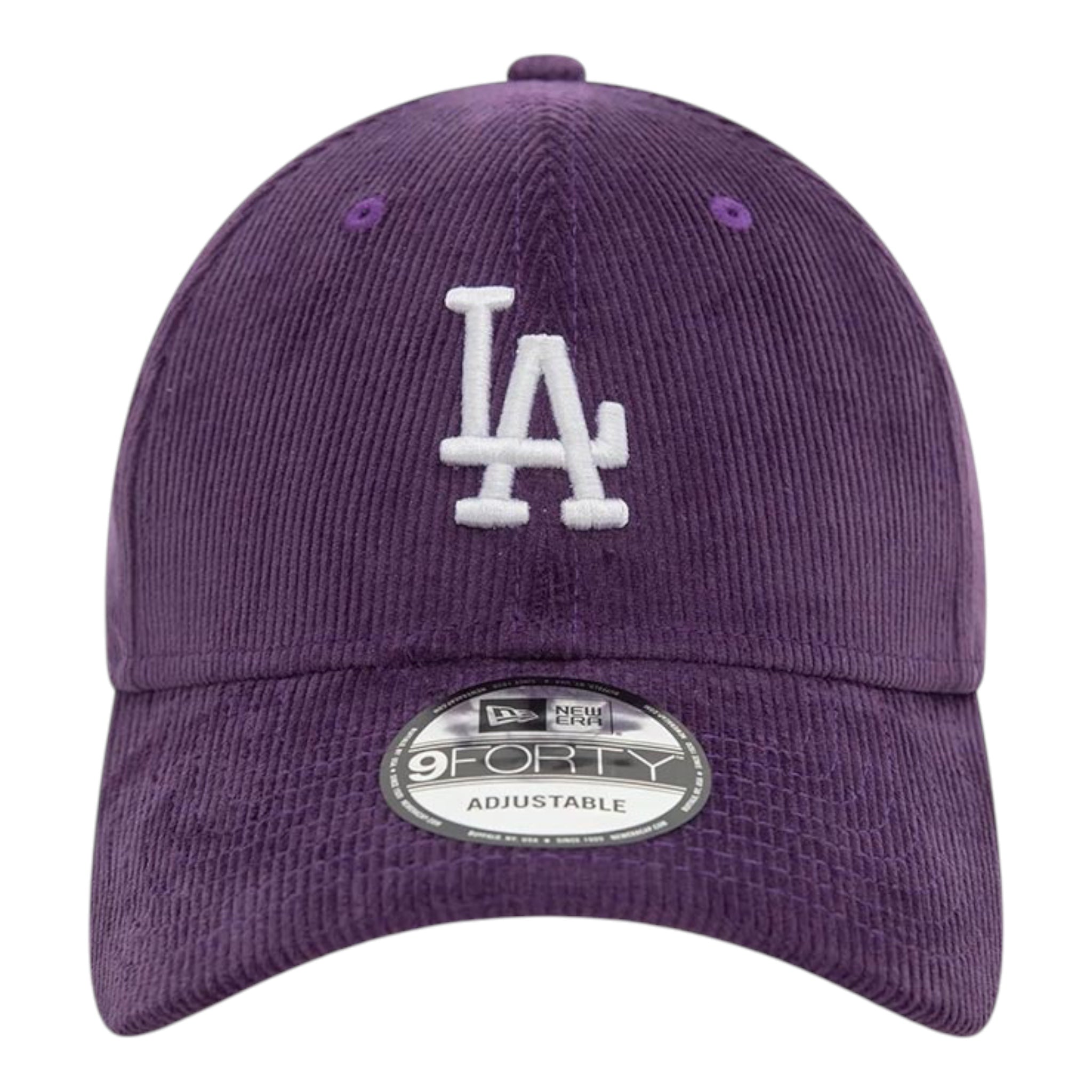 Cappello Con Visiera 9Forty Coduroy Los Angeles Dodgers Viola 60580822 New Era