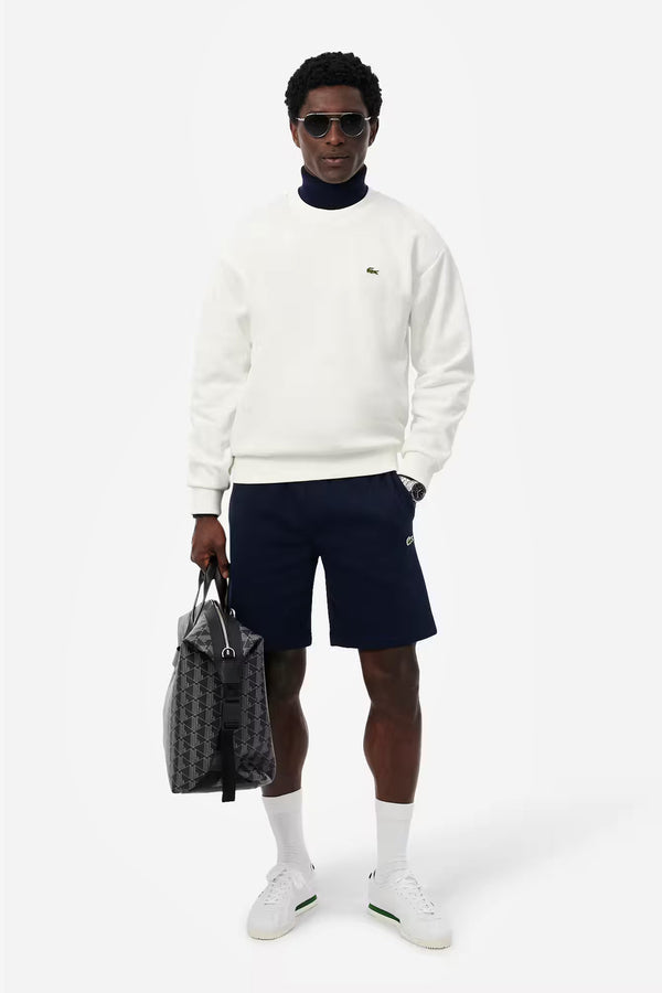 Felpa Lacoste SH8868-00-70V Bianco