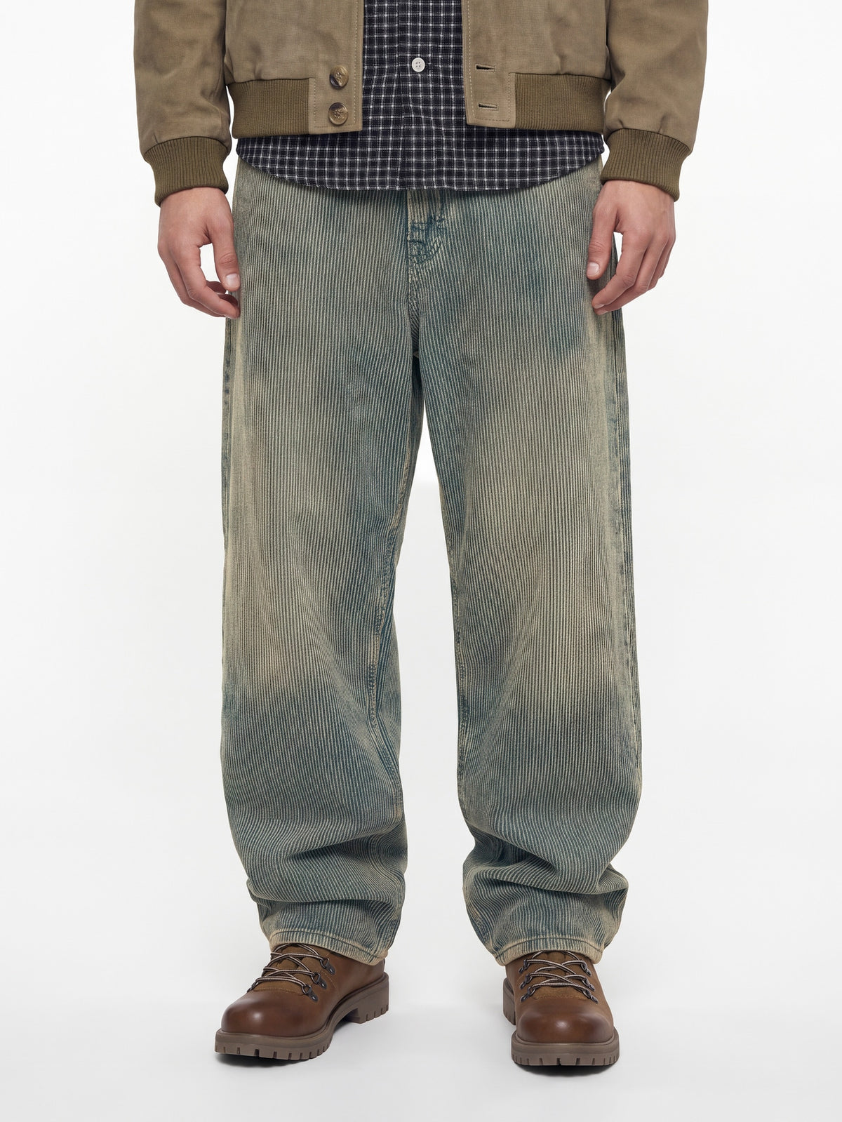 Pantalone Uomo in Velluto a Coste Magical Forest JPSTALEX ORIGINAL WASHED CORDUROY PANT 12302527