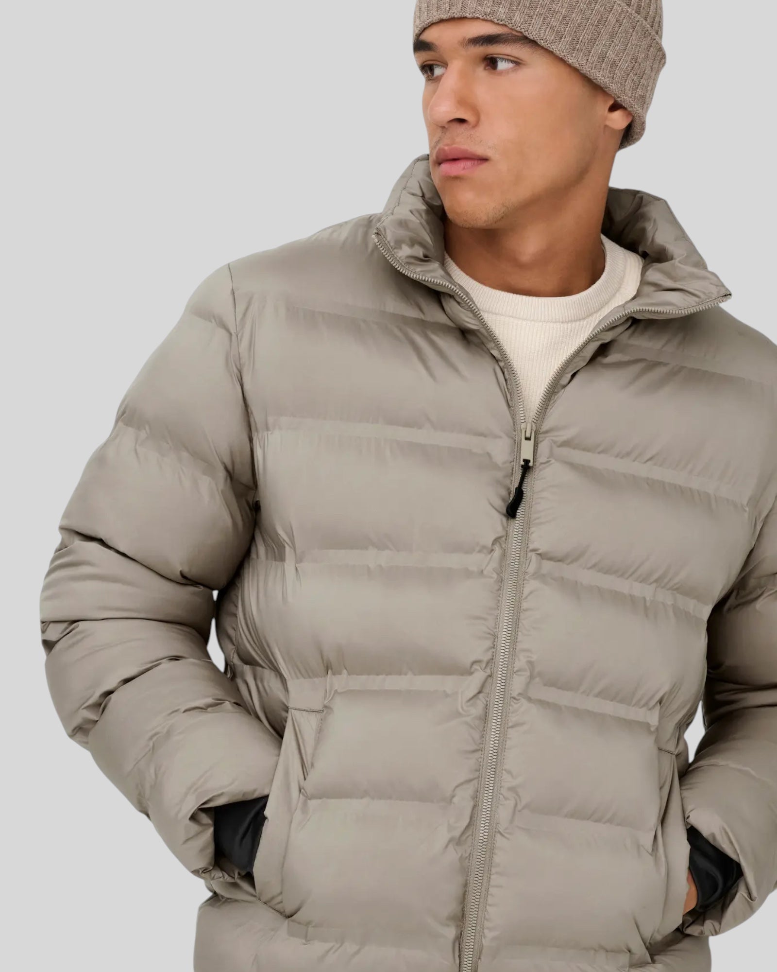 Giubbotto Onsunion Puffer Seamless Jacket Desert Taupe 22034834 Only & Sons