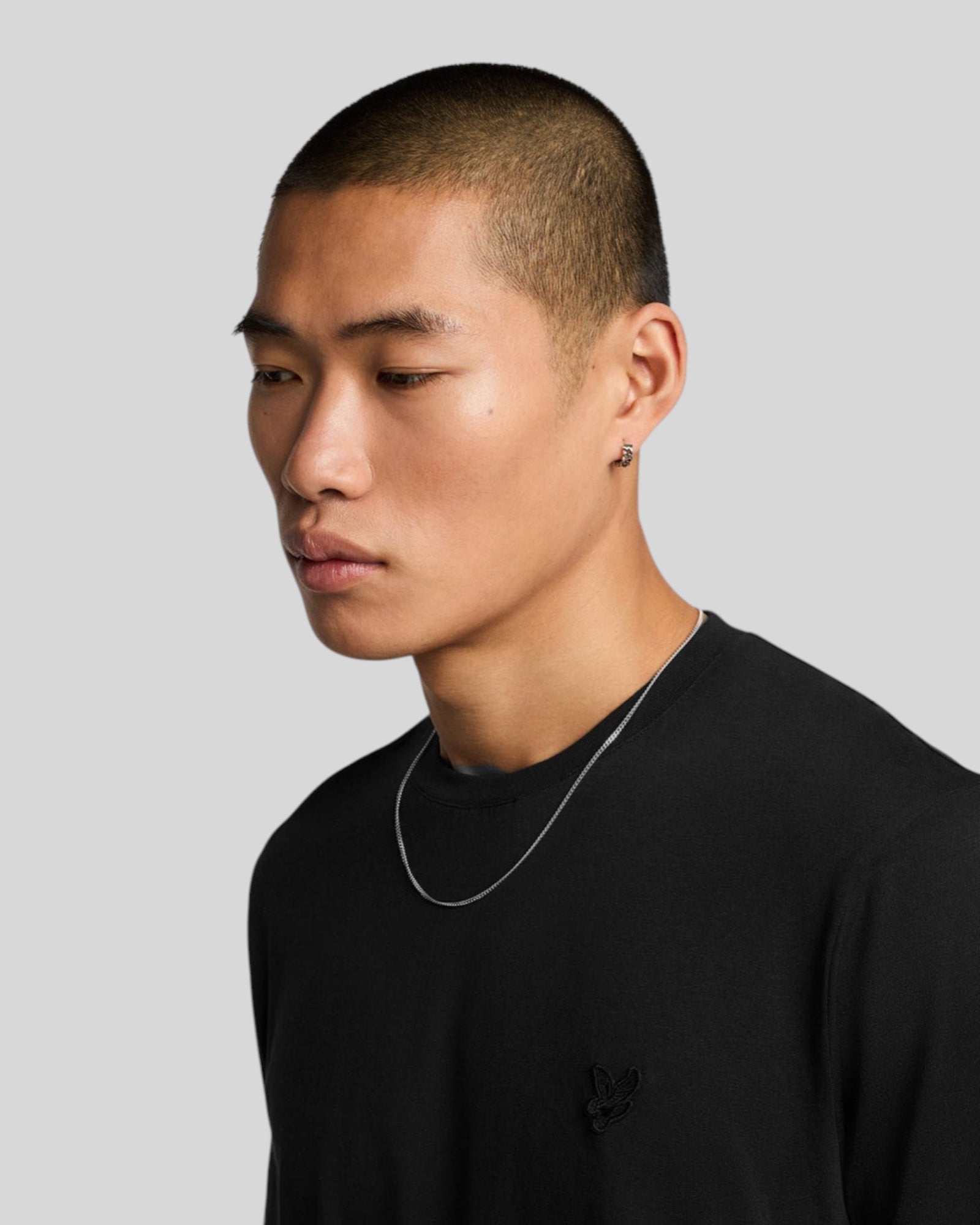 T-Shirt Superfine Cotton Tee Nera TS2255ONT Lyle & Scott