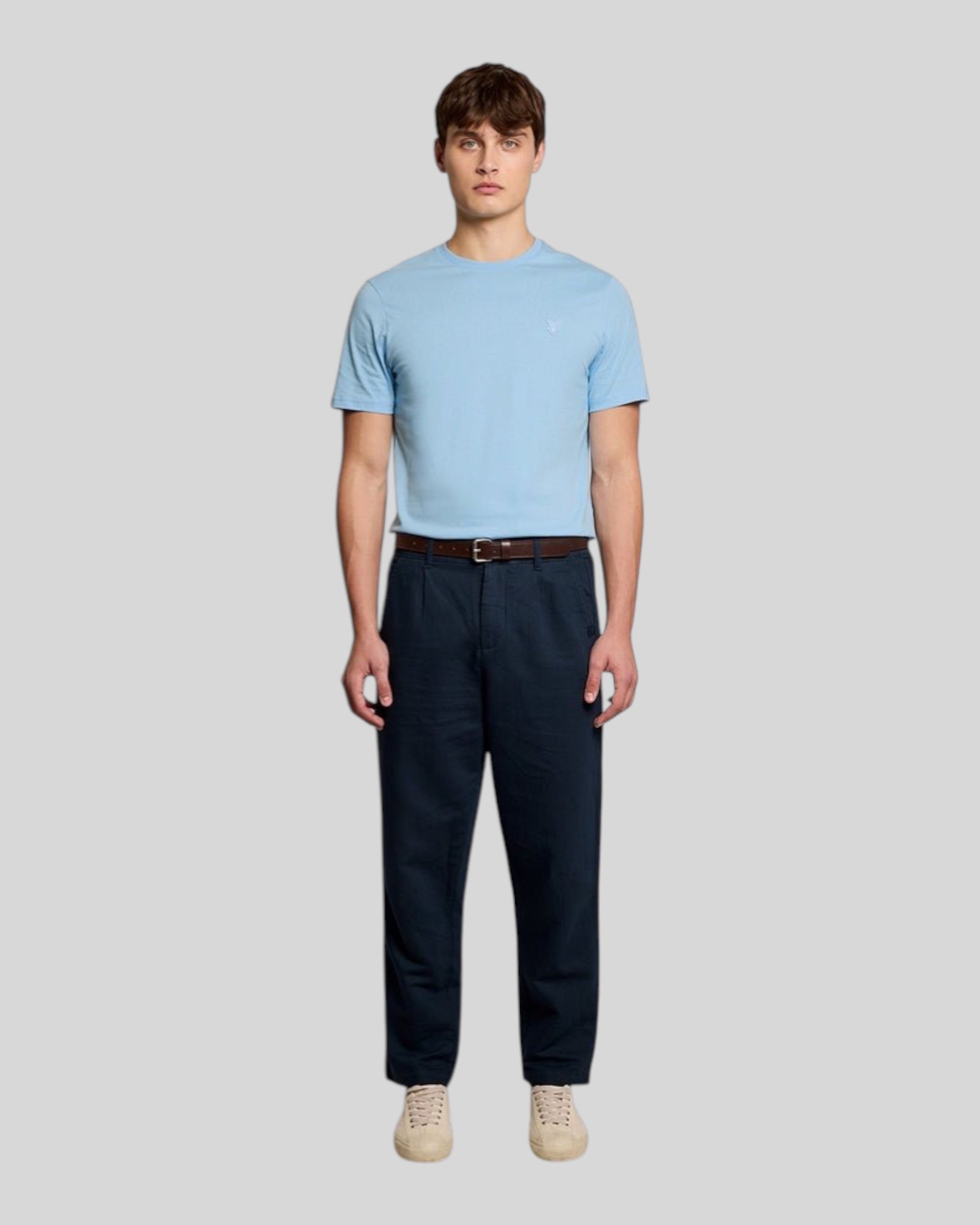 T-Shirt Superfine Cotton Tee Airy Blue TS2255ONT Y075 Lyle & Scott