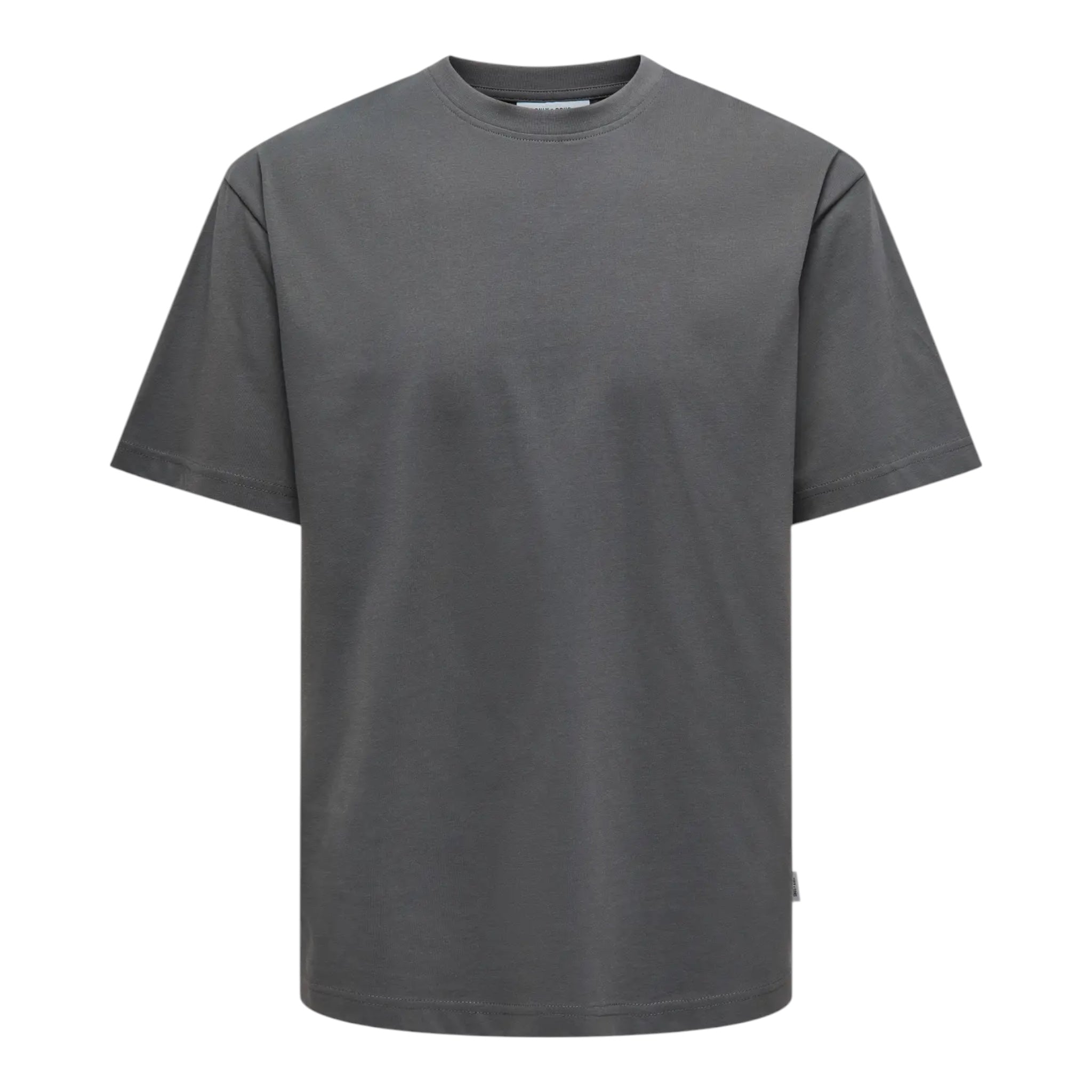 T-Shirt Basic Ons Fred Life Relaxed SS Tee Grey Pinstripe 22022532
