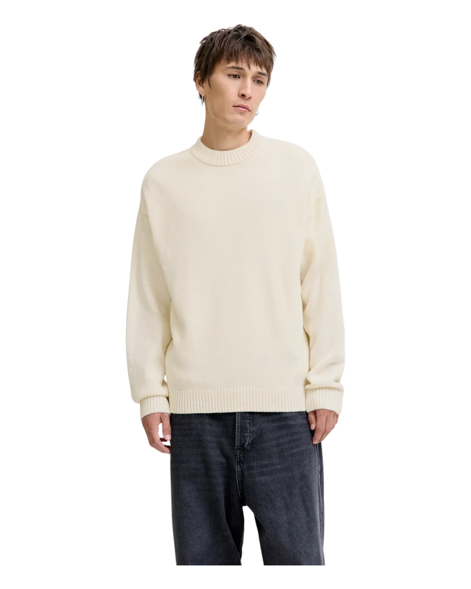 Maglione Girocollo Jjeurban Knit Crew Neck Sea Salt 12278942 Jack & Jones