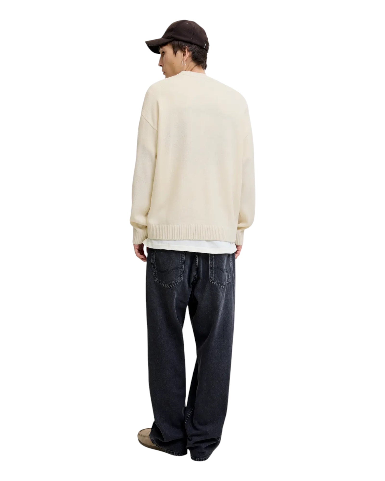 Maglione Girocollo Jjeurban Knit Crew Neck Sea Salt 12278942 Jack & Jones