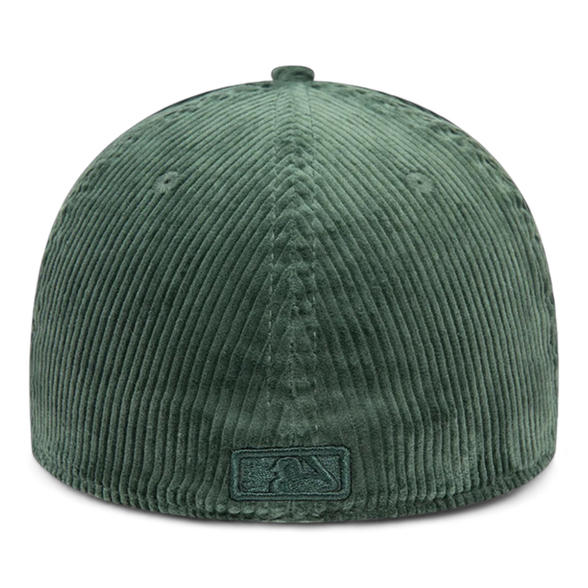 Cappello Con Visiera New York Yankees Corduroy 39Thirty Verde 60565398 New Era