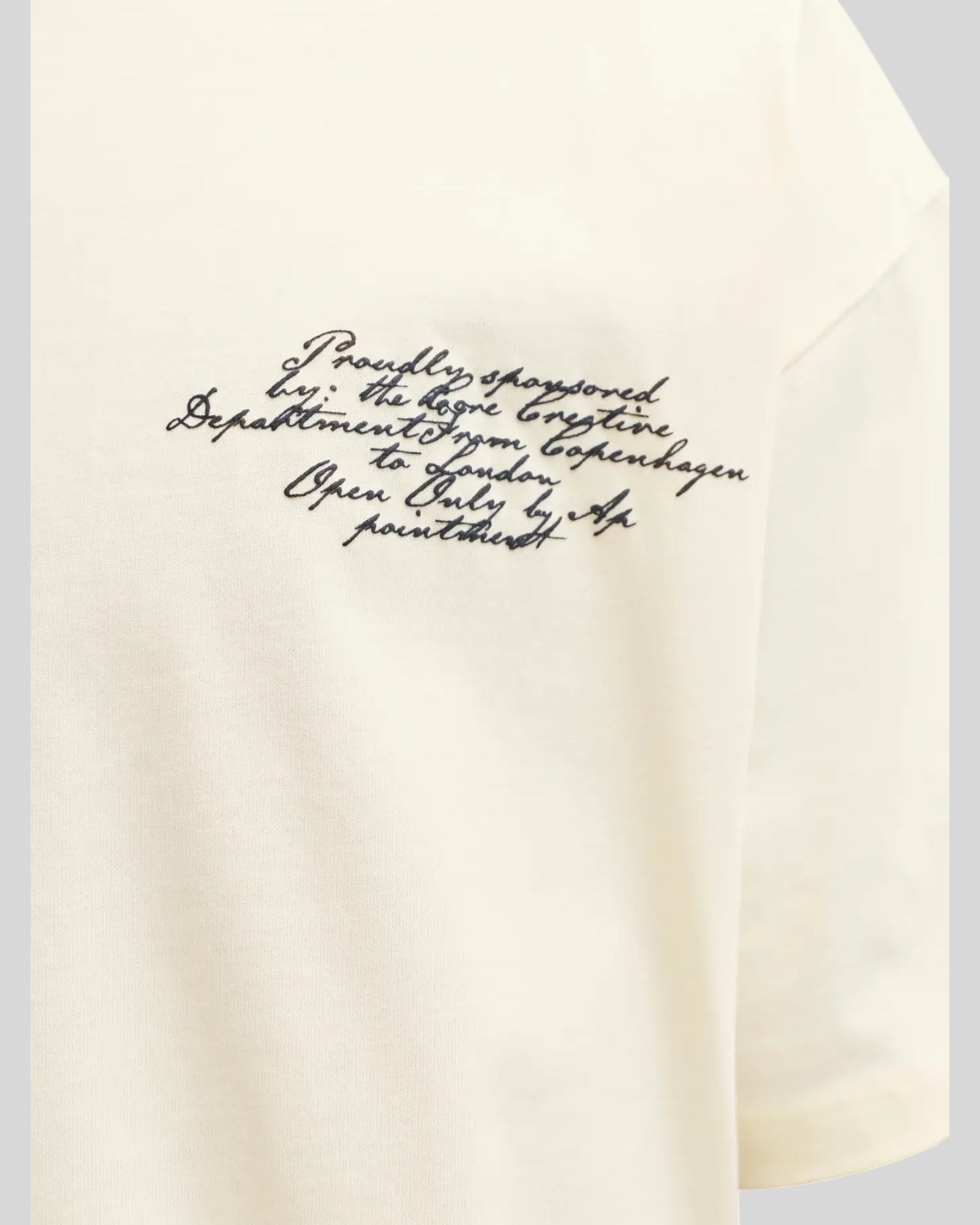 T-Shirt Jcodust Script Back SS Sweet Corn  12292982 Jack & Jones