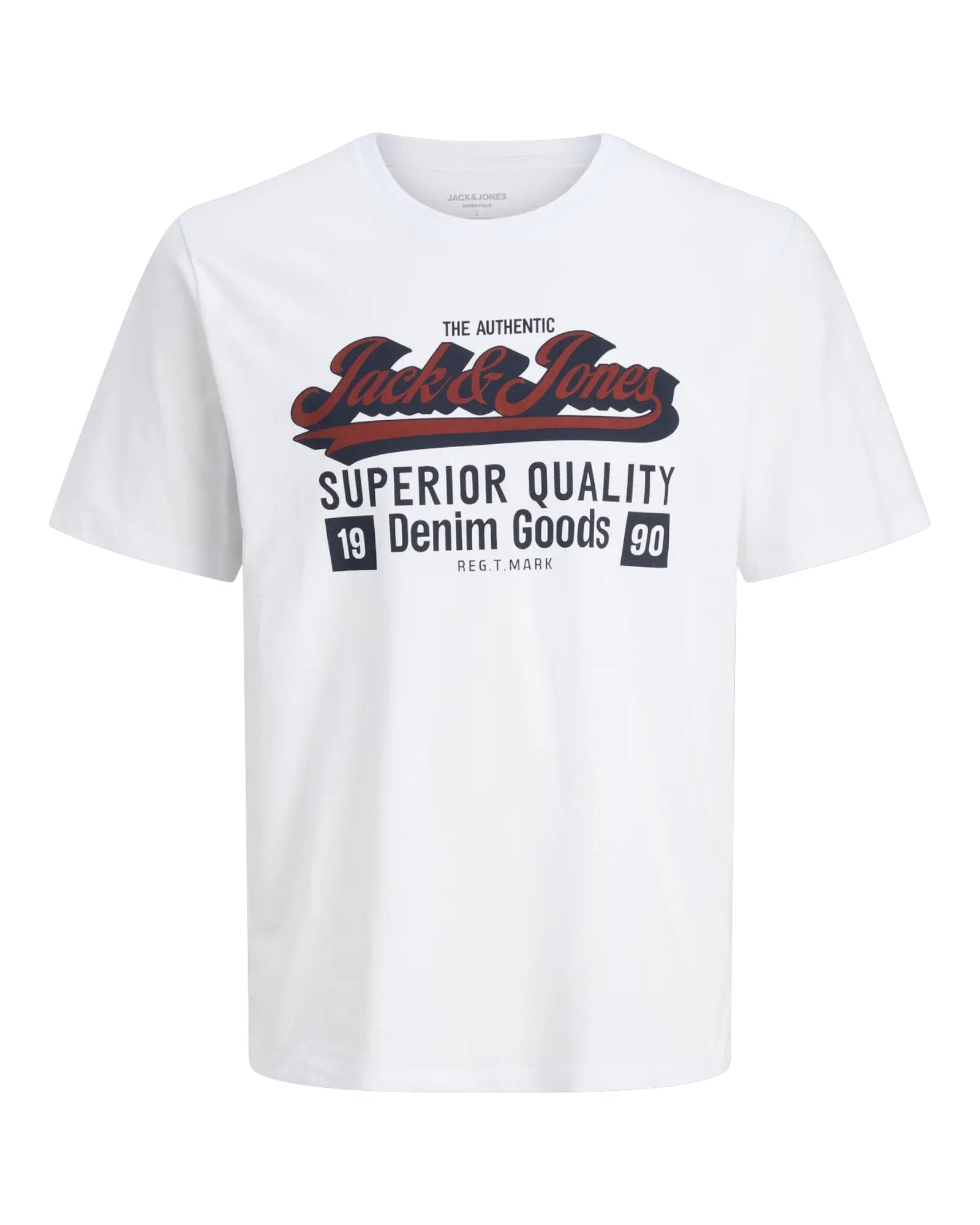 T-Shirt Jjelogo Tee Nera 12279535 Jack & Jones