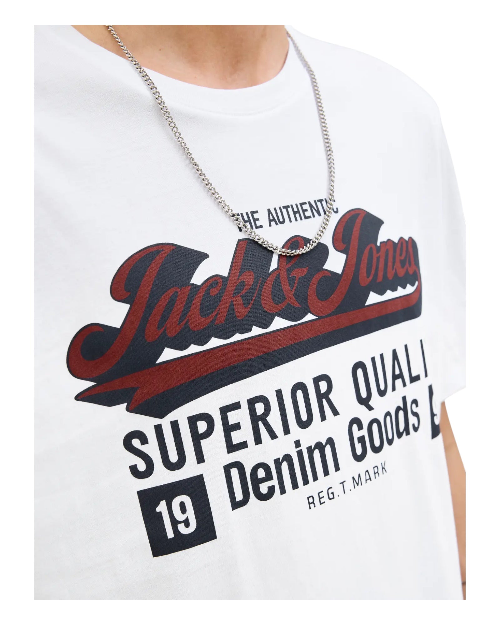 T-Shirt Jjelogo Tee Nera 12279535 Jack & Jones