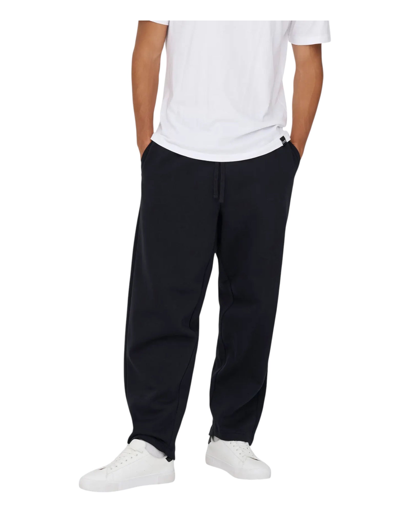 Pantaloni Tuta Onsceres Wide Pant Nero 22034252 Only & Sons