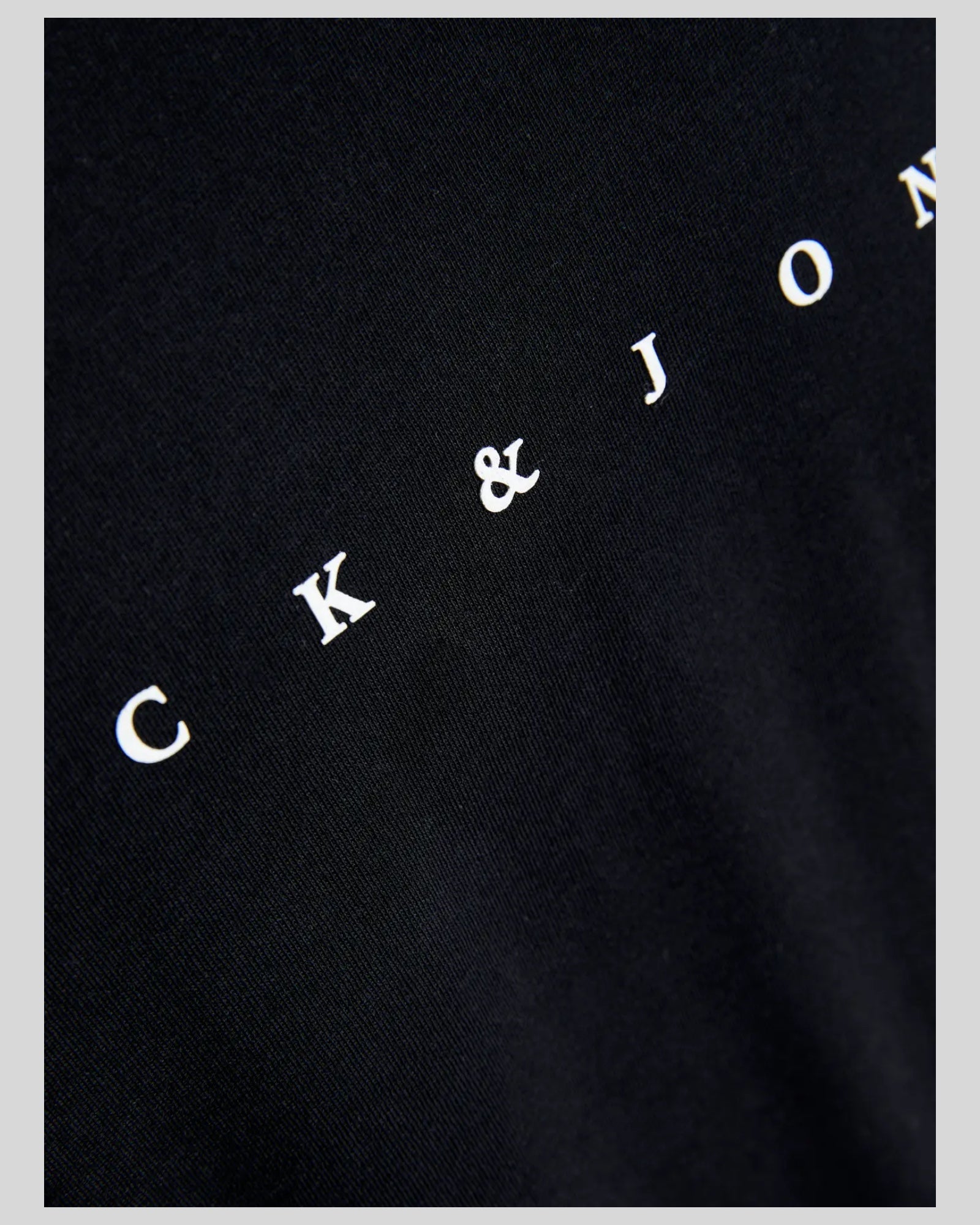 T-Shirt Jjestar Tee Nero 12234746 Jack & Jones