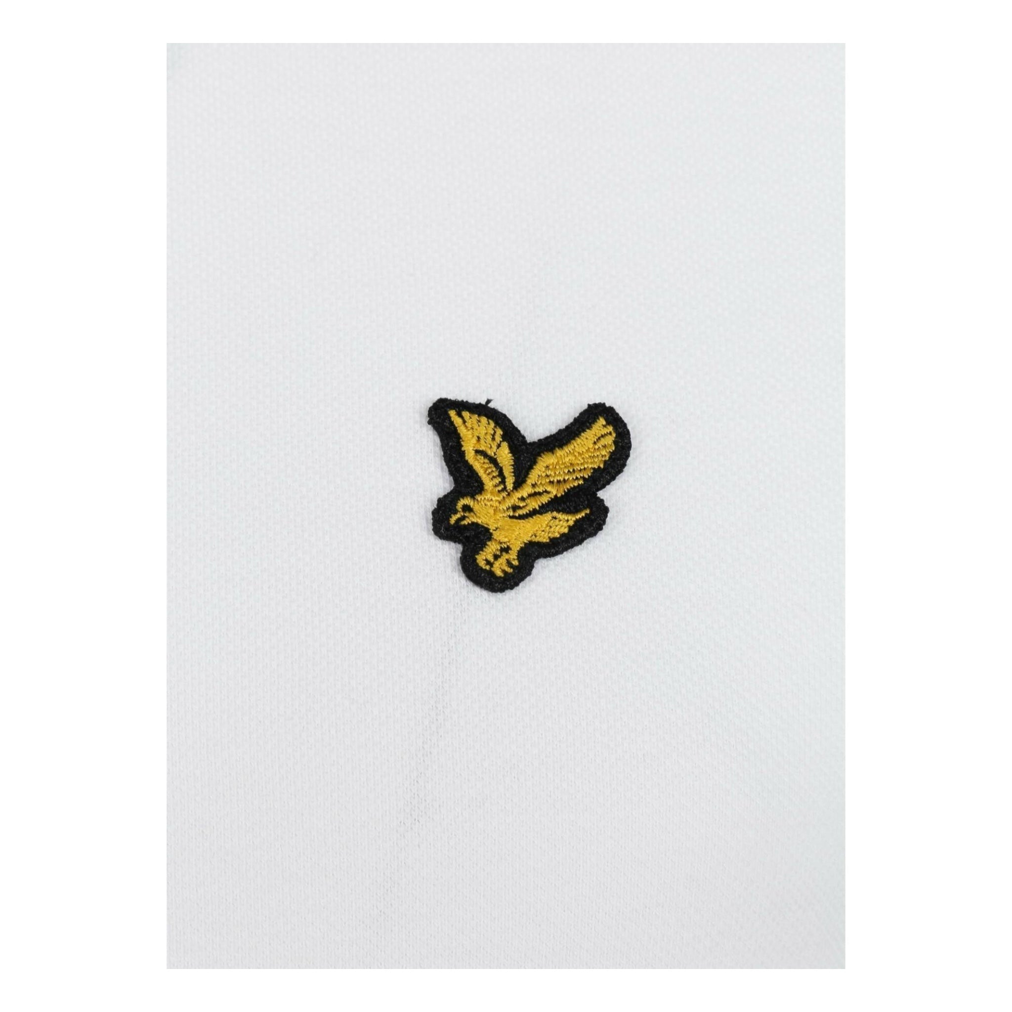 Polo Plain Shirt White SP400VOG 626 Lyle &amp; Scott