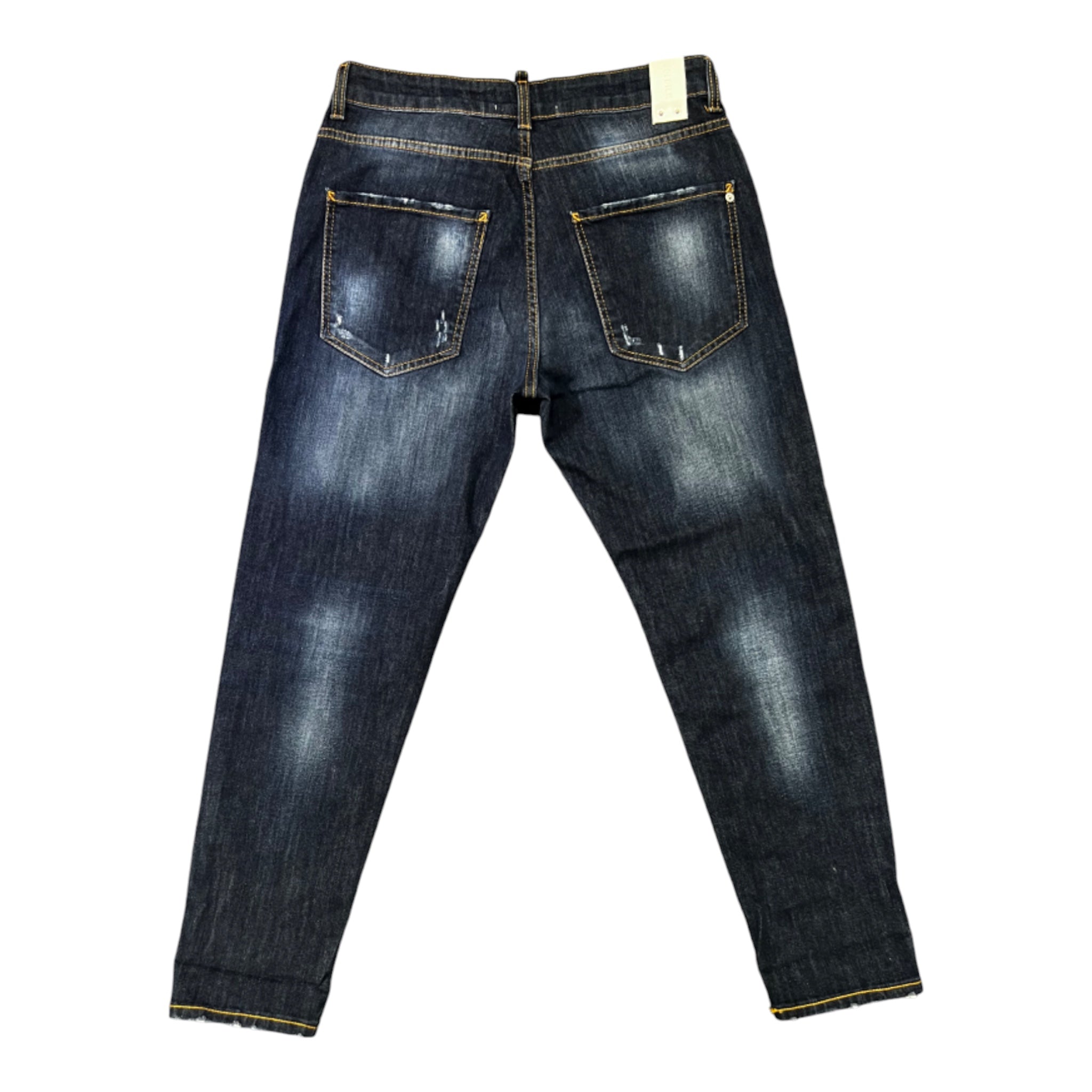 Jeans Dark Blue New Woll 706B Soldier