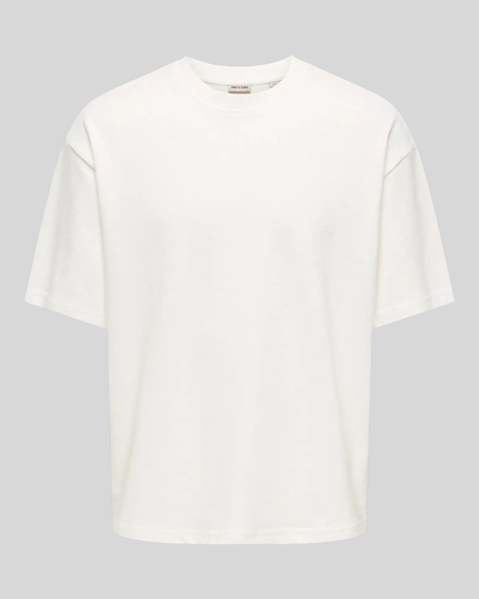 T-Shirt Strutturata Onslenny Oversize Tee Cloud Dancer 22036392 Only & Sons