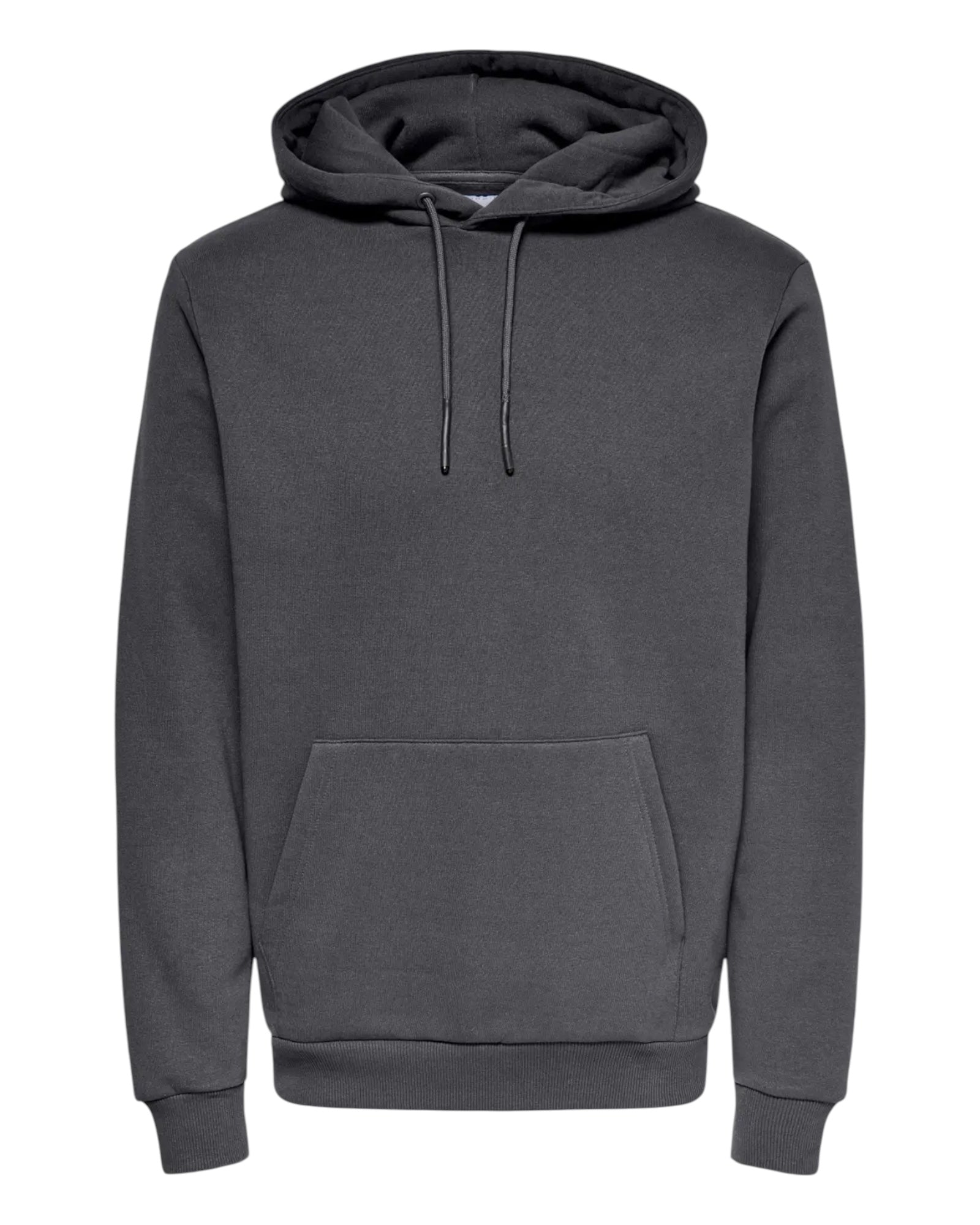 Felpa Con Cappuccio Basic Onsceres Hoodie Sweat Grey Pinstripe 22018685 Only & Sons